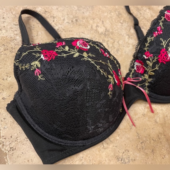 Vintage 38C Vogue Dessous black bra - Picture 6 of 11
